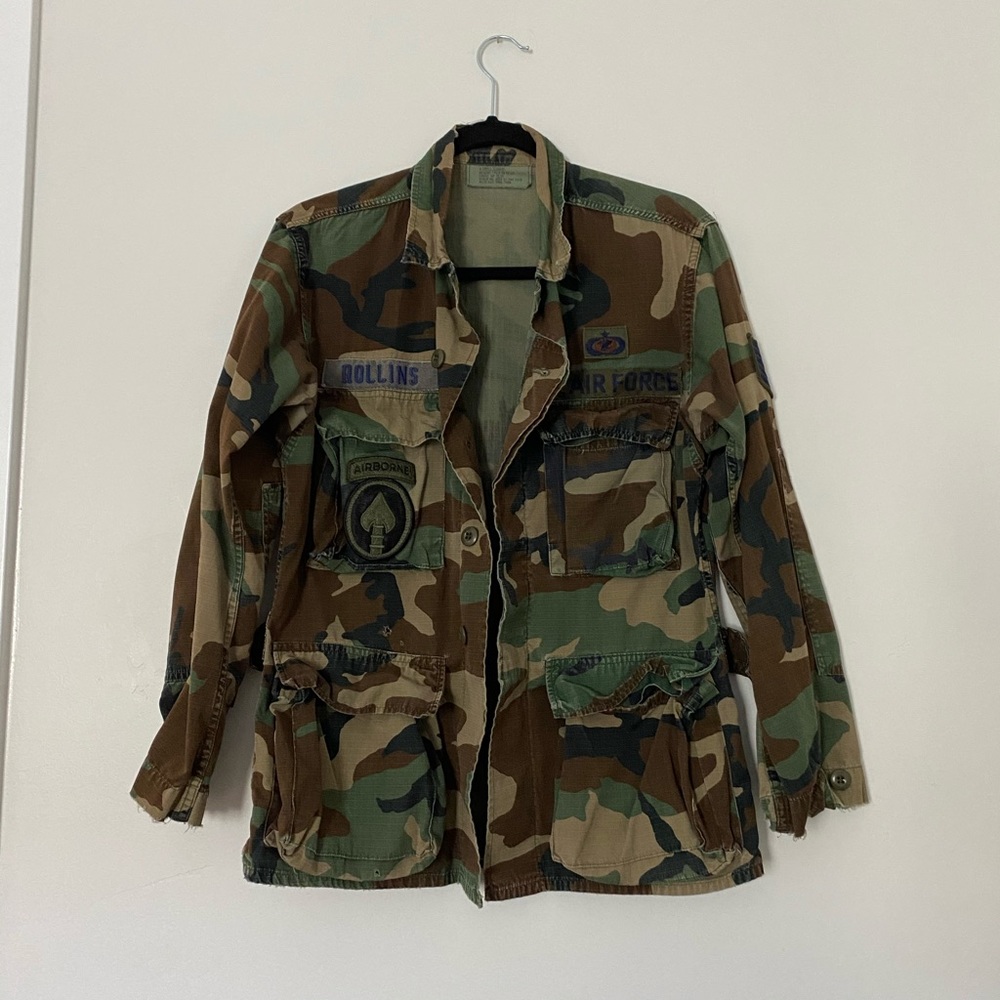 Vintage Authentic U.S. Air Force Camo Jacket